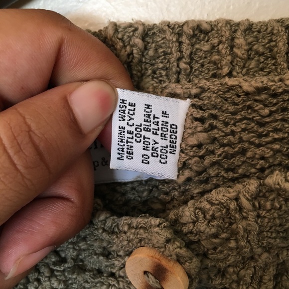 French Creek Wool Cropped Short Sleeve Chunky Sweater *Minor Flaw* - Picture 7 of 9